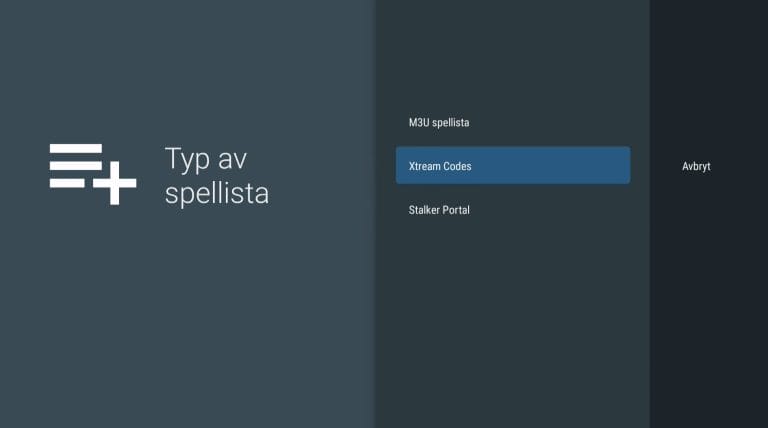 Smart TV Tivimate Steg 2 SvenskIPTV